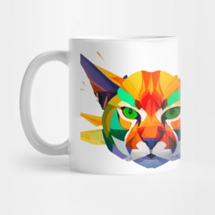 Cat colorful face Mug